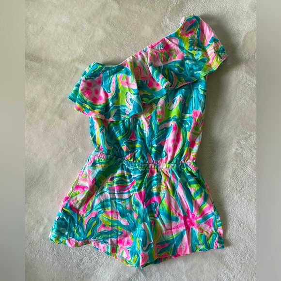 EUC Lily Pulitzer Sansa Romper Size XS - Picture 4 of 4